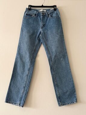 Lee vintage 100% cotton rigid jeans straight leg regular fit